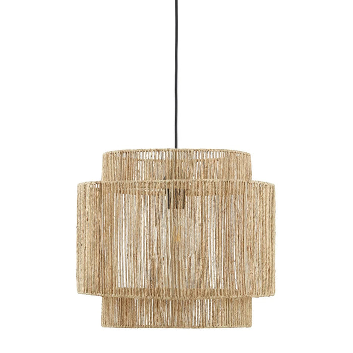 Suspension ronde jute Yaku naturelle