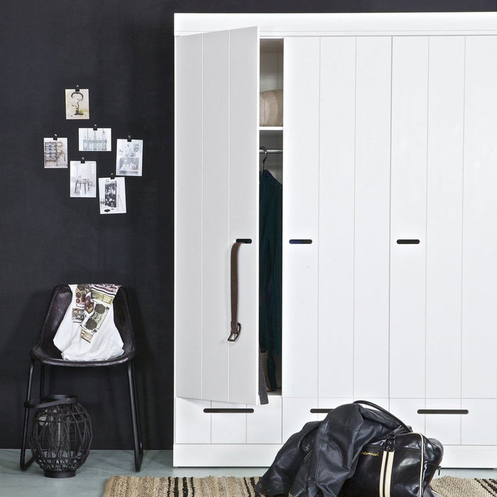 Armoire 3 portes pin Connect