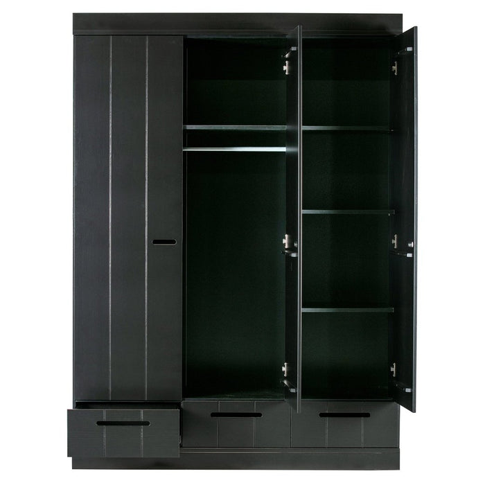 Armoire 3 portes pin Connect