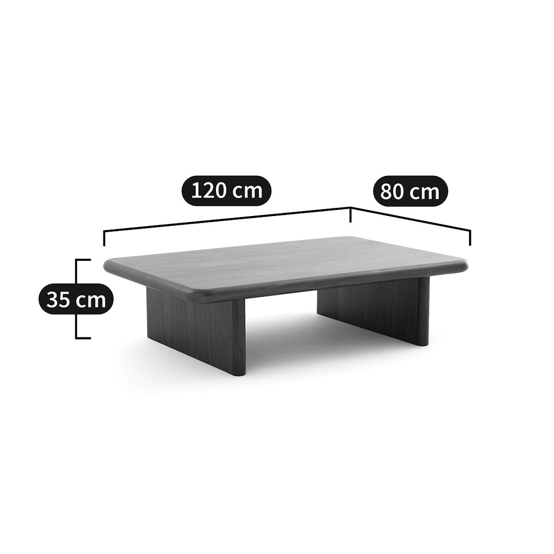 Table basse Curva
