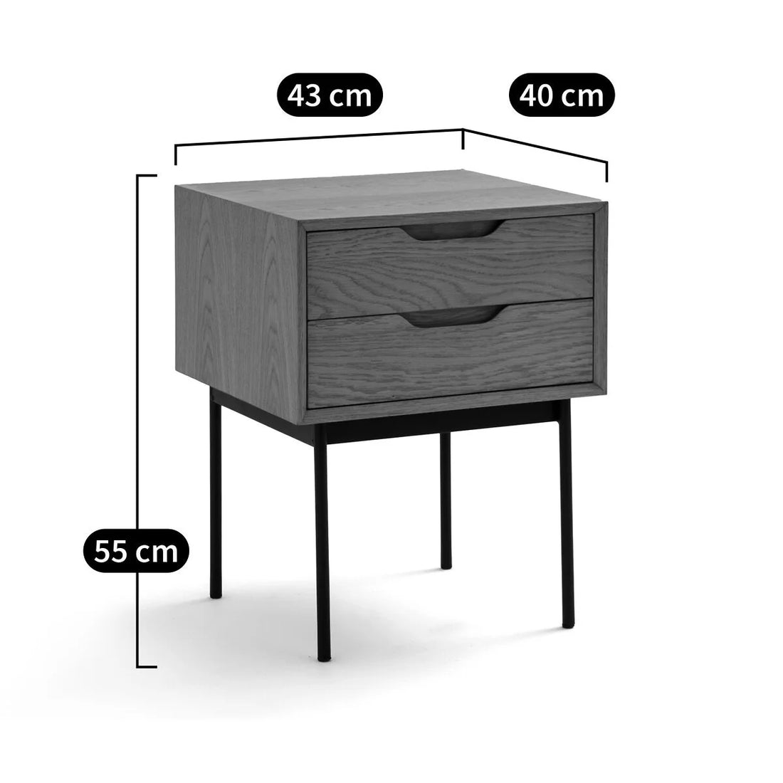 Table de chevet Noyeto - La Redoute