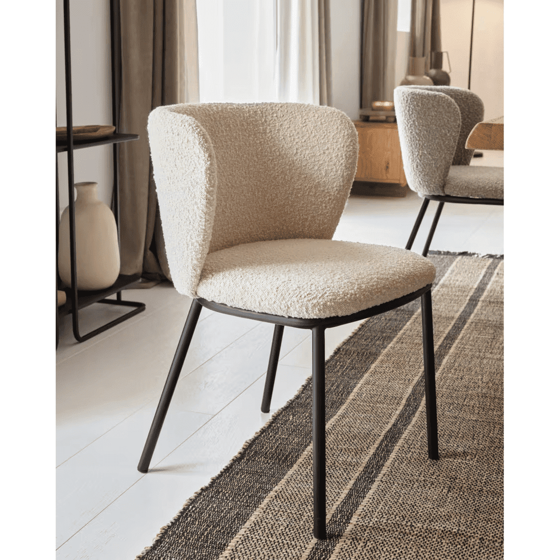 Chaise Avena bouclette (x2)