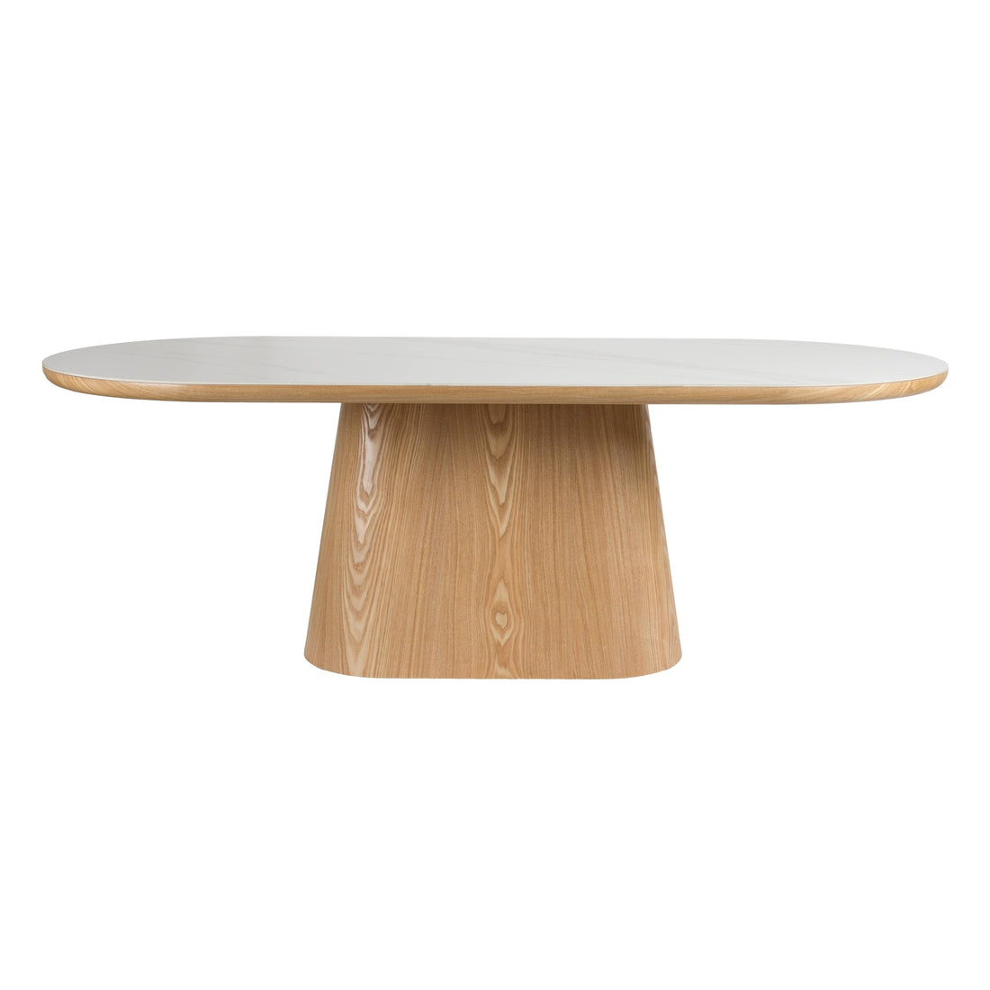 Table à manger bois et pierre Almira