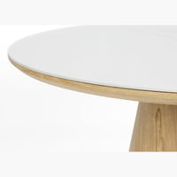 Table à manger bois et pierre Almira