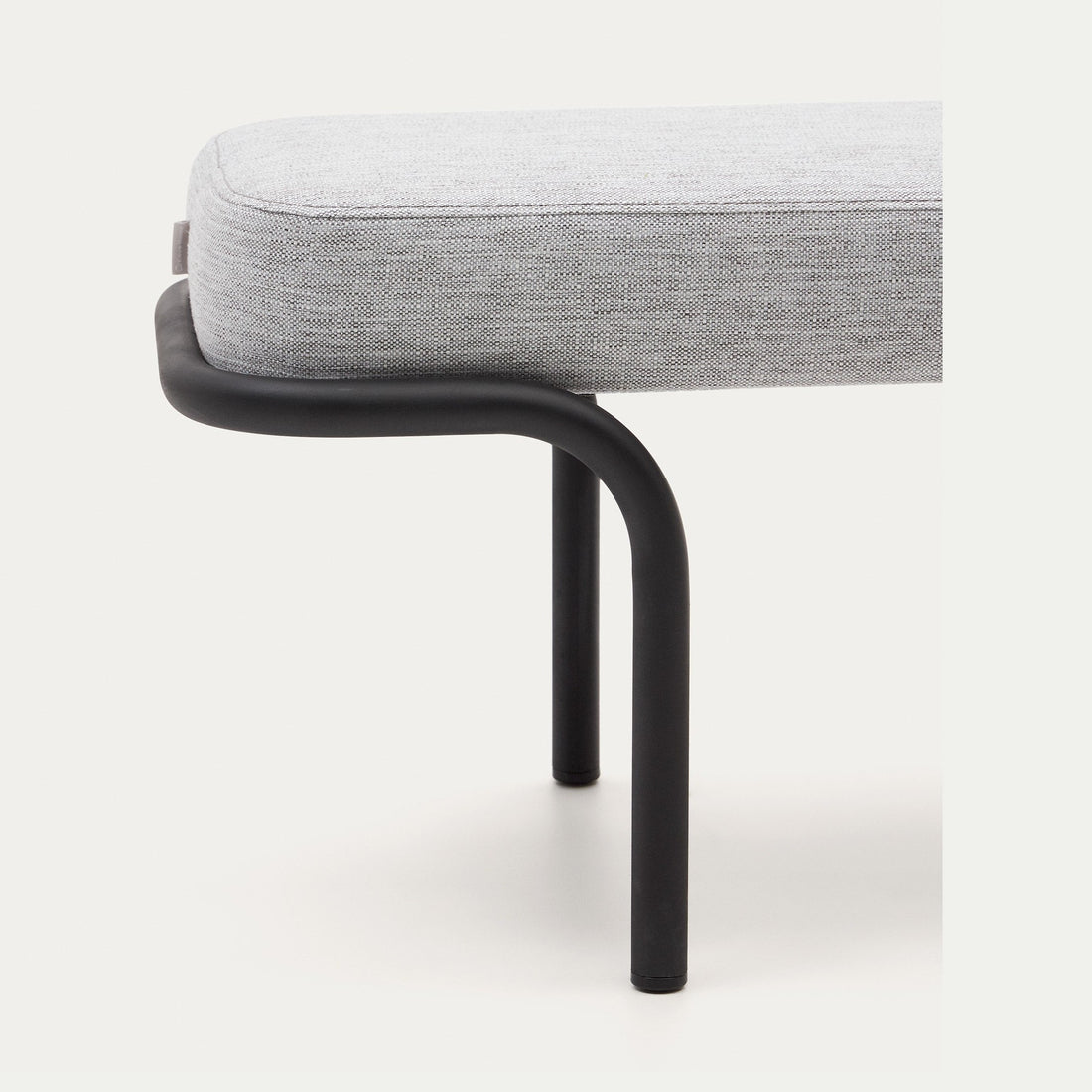 Banc Solsona gris – vue de dos