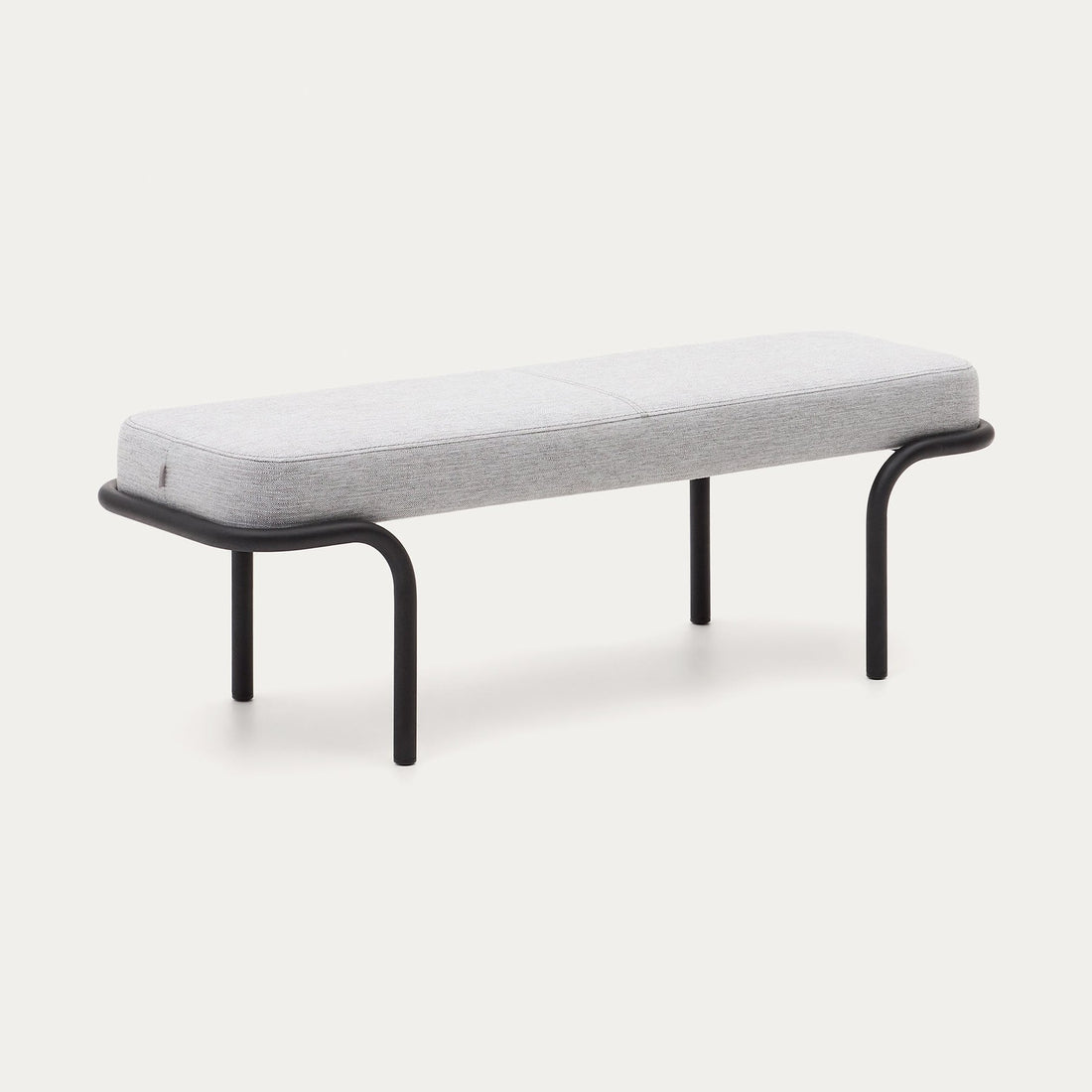 Banc Solsona gris – vue de face