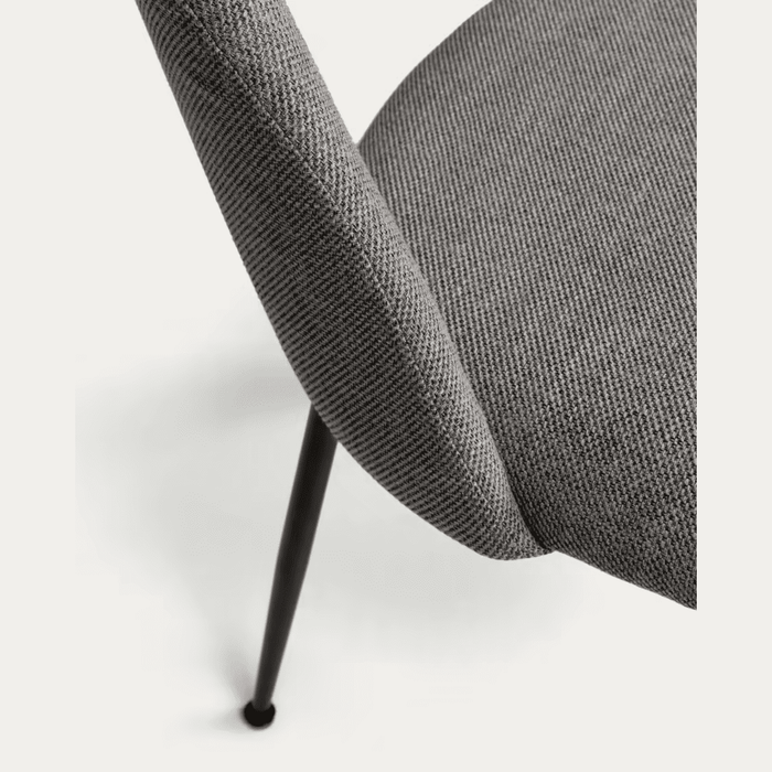 Chaise tissu et métal Renato