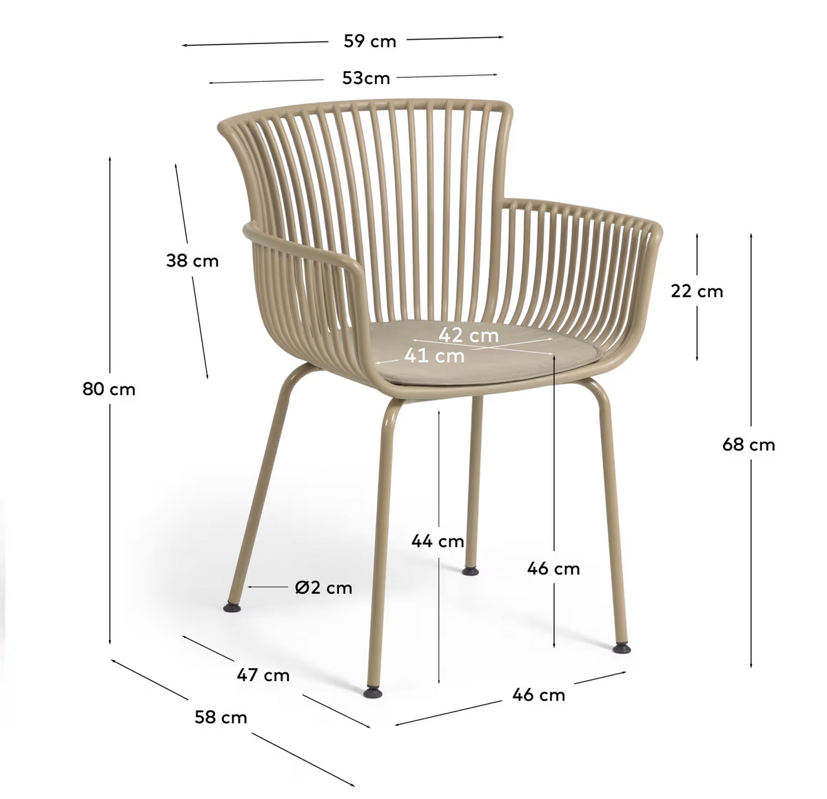 Surpika outdoor chair