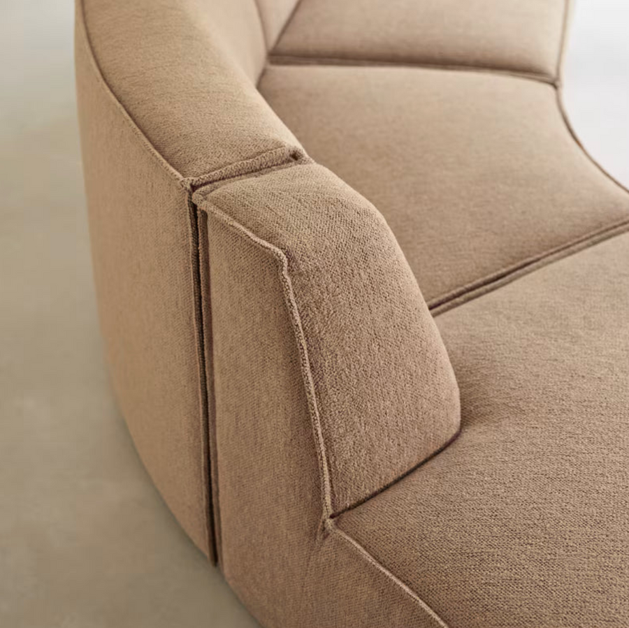 Banquette modulable 4 places Dario - Tikamoon
