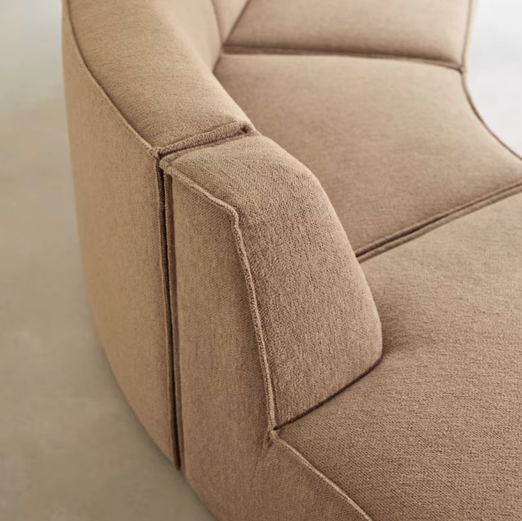 Banquette modulable 4 places Dario - Tikamoon