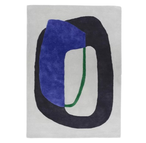 Tapis Inclusion Bleu Outremer - Edito