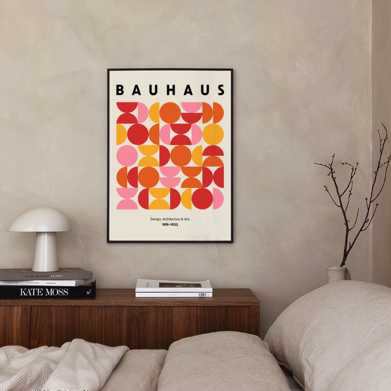 Affiche encadrée - Bahaus