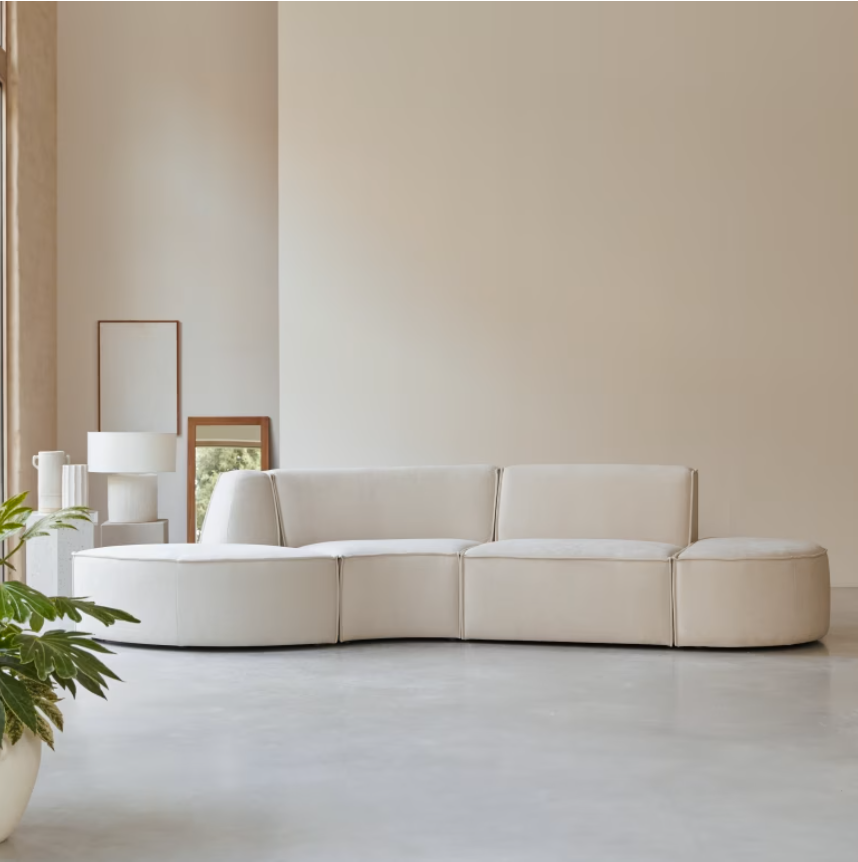 Dario 4-seater modular sofa - Tikamoon