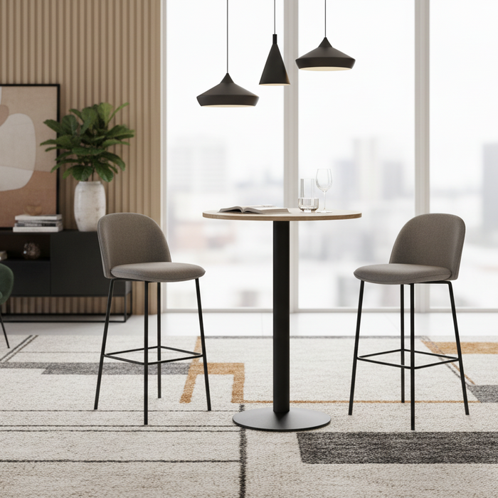 Table haute MDF Esilda