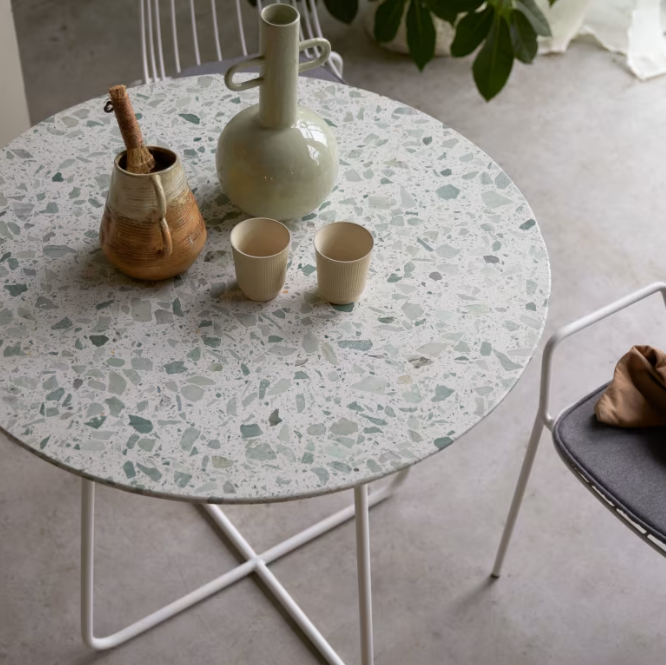 Table terrazzo Elio Green - Tikamoon