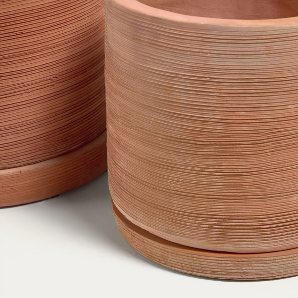 Lot de 2 pots Karlina