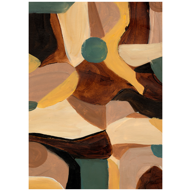 Affiche encadrée - Shifting Sands II