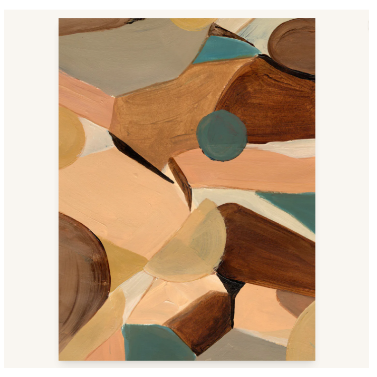 Affiche encadrée - Shifting Sands I