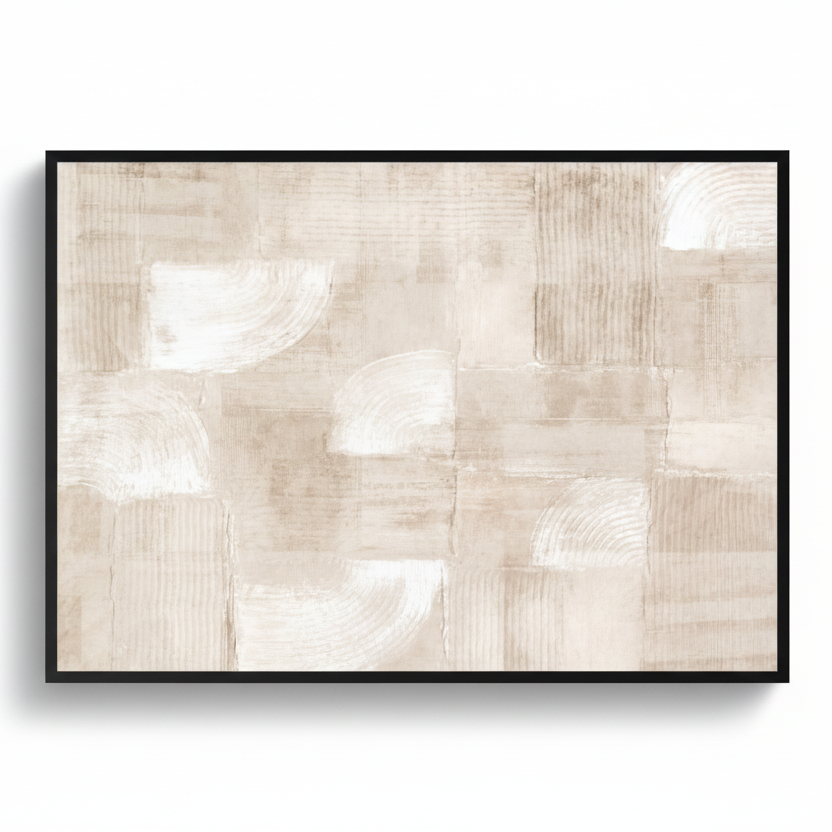 Affiche encadrée - Soft texture