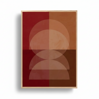 Affiche encadrée - Ochre