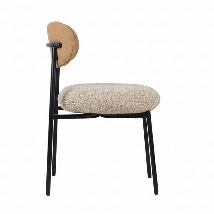 Chaise Maia tissu