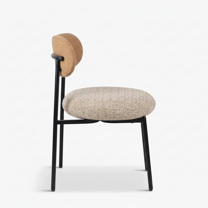 Chaise Maia tissu