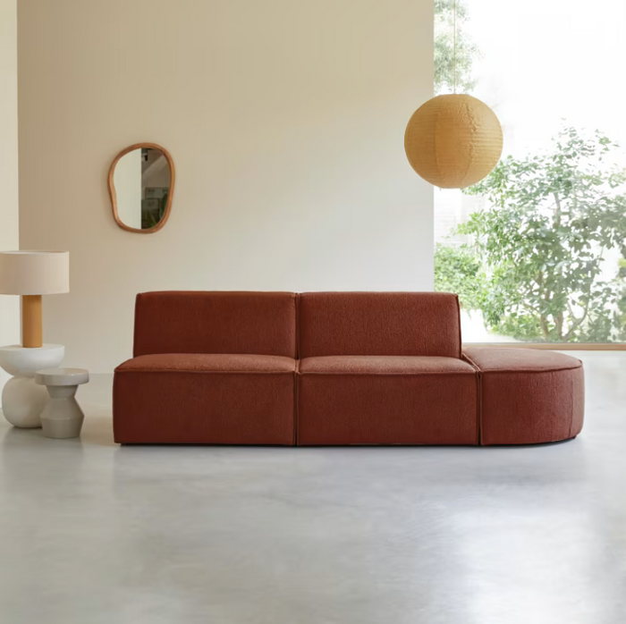Dario 2-seater modular bench - Tikamoon