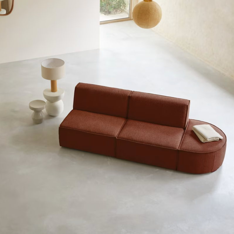 Banquette modulable 2 places Dario - Tikamoon