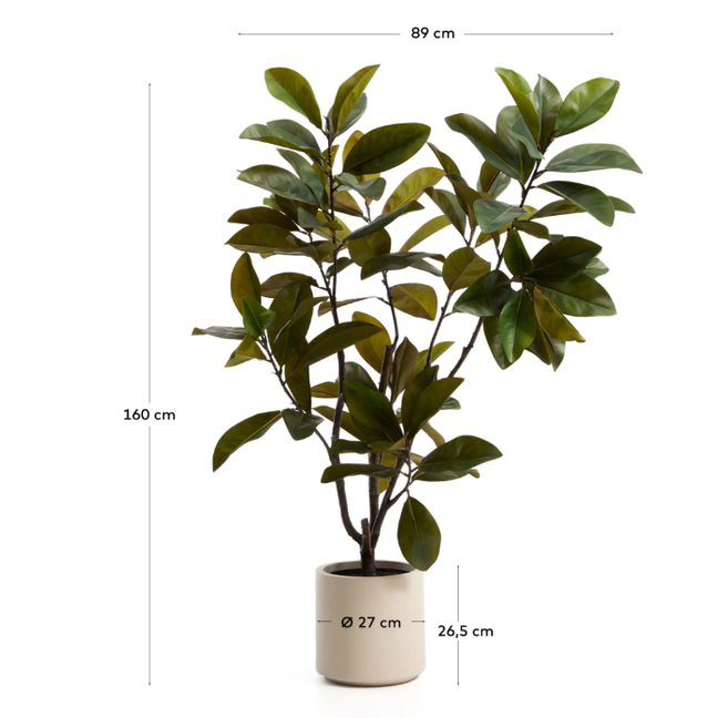 Artificial Magnolia Plant 160cm