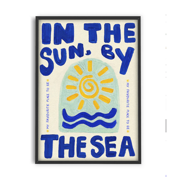 Affiche encadrée - In the sun