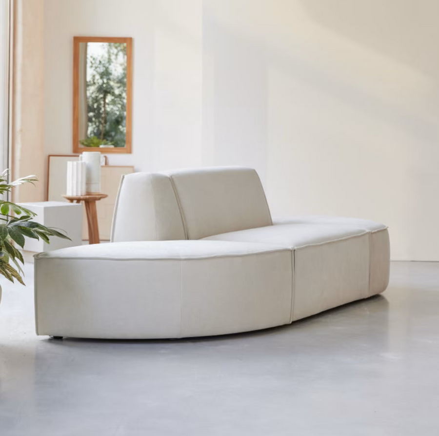 Banquette modulable 2 places Dario - Tikamoon