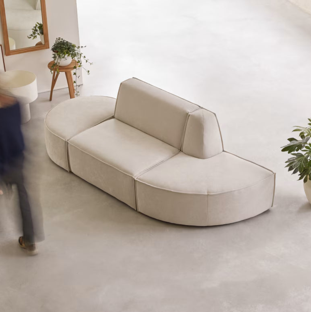 Banquette modulable 2 places Dario - Tikamoon