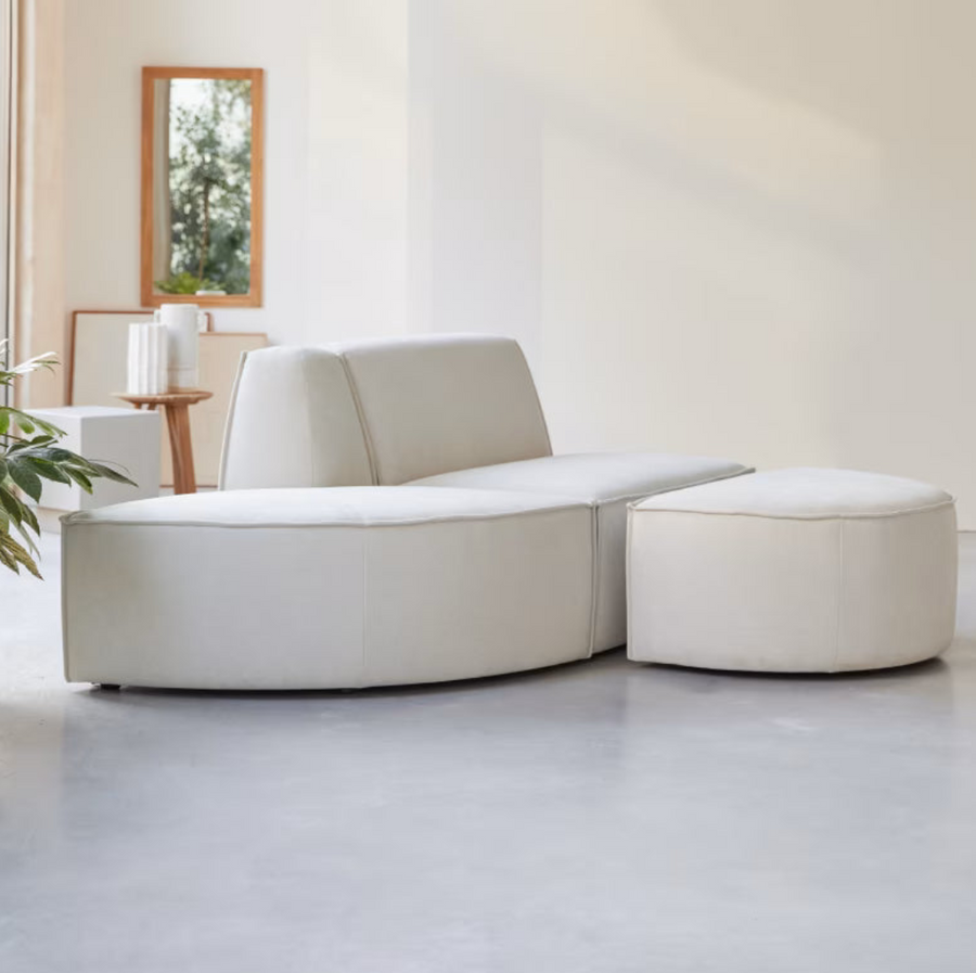 Banquette modulable 2 places Dario - Tikamoon