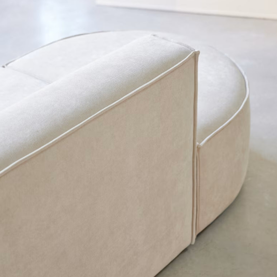 Banquette modulable 2 places Dario - Tikamoon