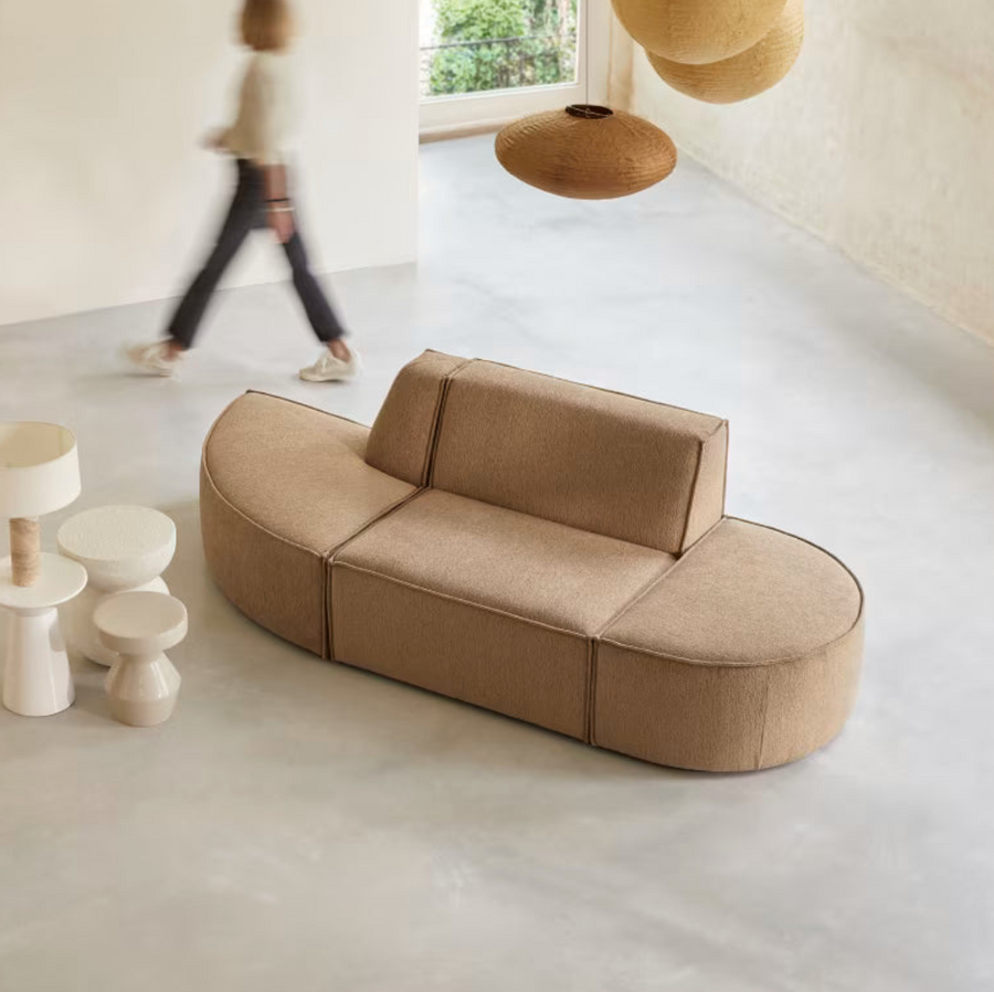 Banquette modulable 2 places Dario - Tikamoon