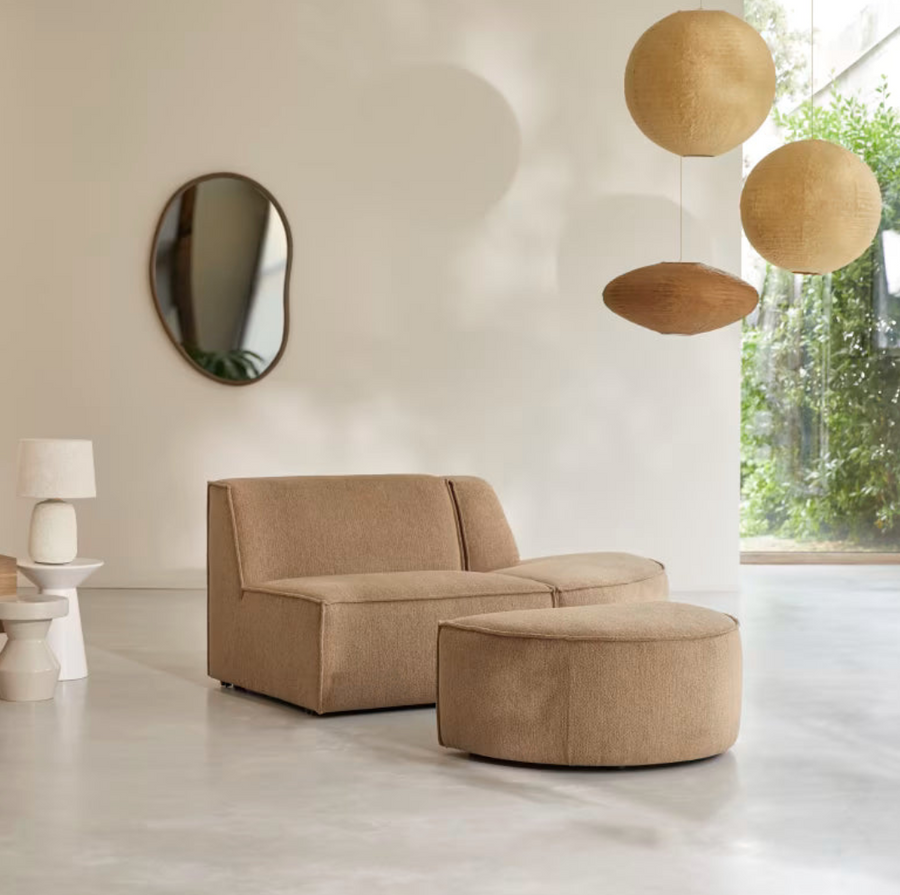 Banquette modulable 2 places Dario - Tikamoon