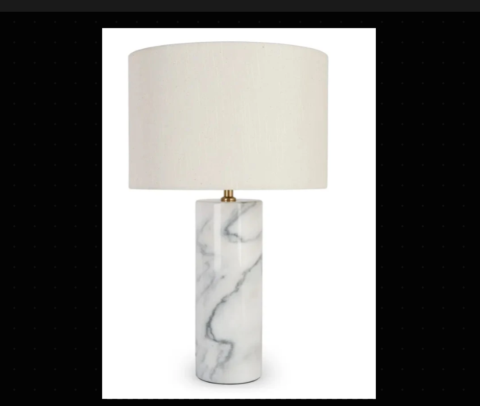 Lampe à poser Gaia marbre