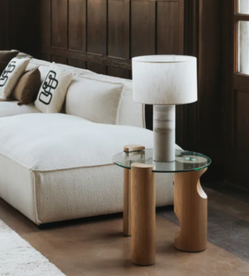 Lampe à poser Gaia marbre