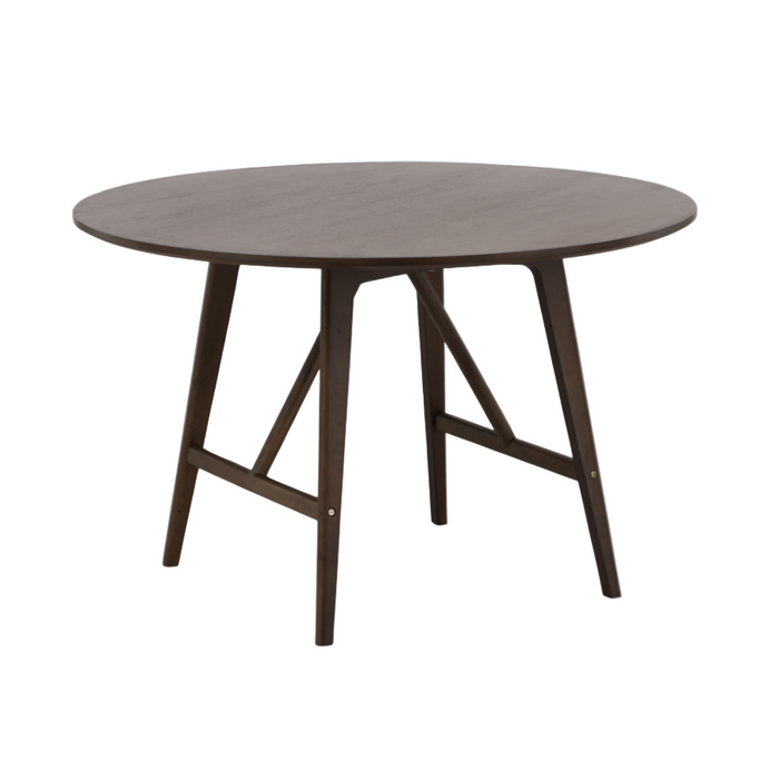 Table à manger ronde hévéa Kaseidon