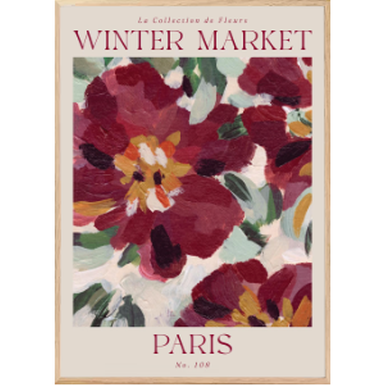 Affiche encadrée - Winter Market