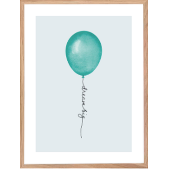 Affiche encadrée - Balloon