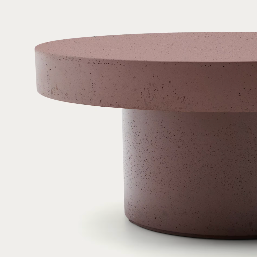 Table basse ciment terracotta Elche