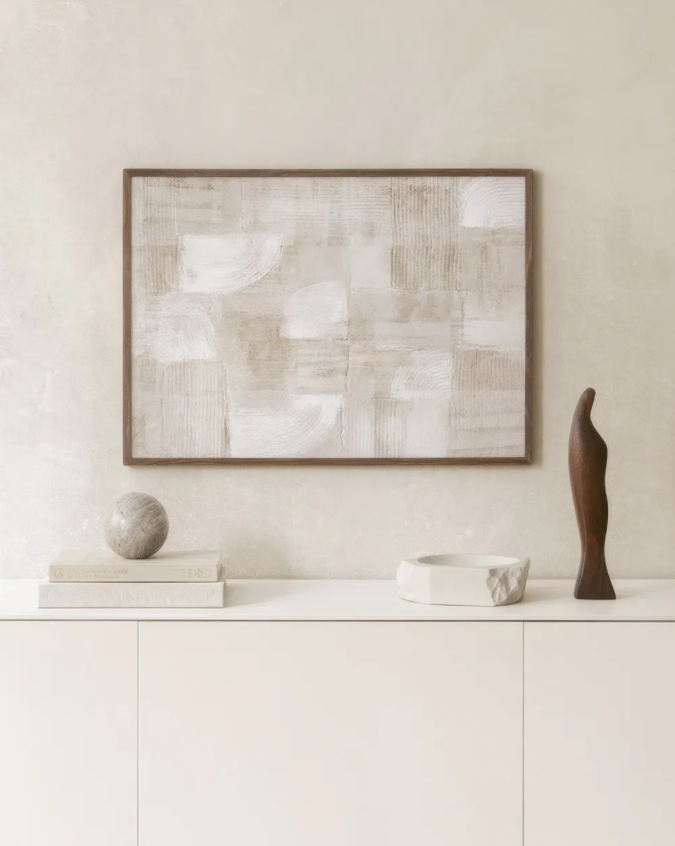Affiche encadrée - Soft texture