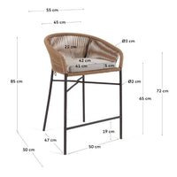 Tabouret d'extérieur Loma