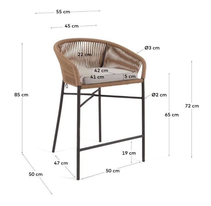 Tabouret d'extérieur Loma