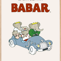 Affiche encadrée - Babar