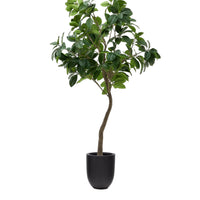 Plante artificielle Ficus avec pot noir 210 cm