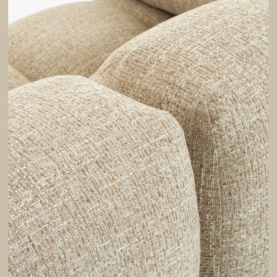 Waffle straight sofa - NV GALLERY