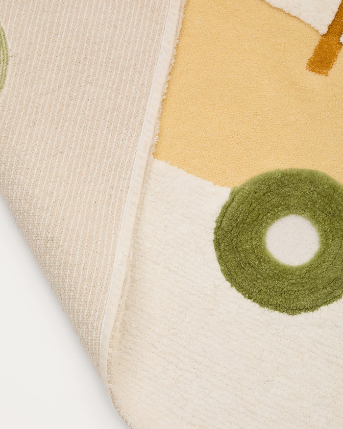 Tapis Pelayo beige – vue de détail texture