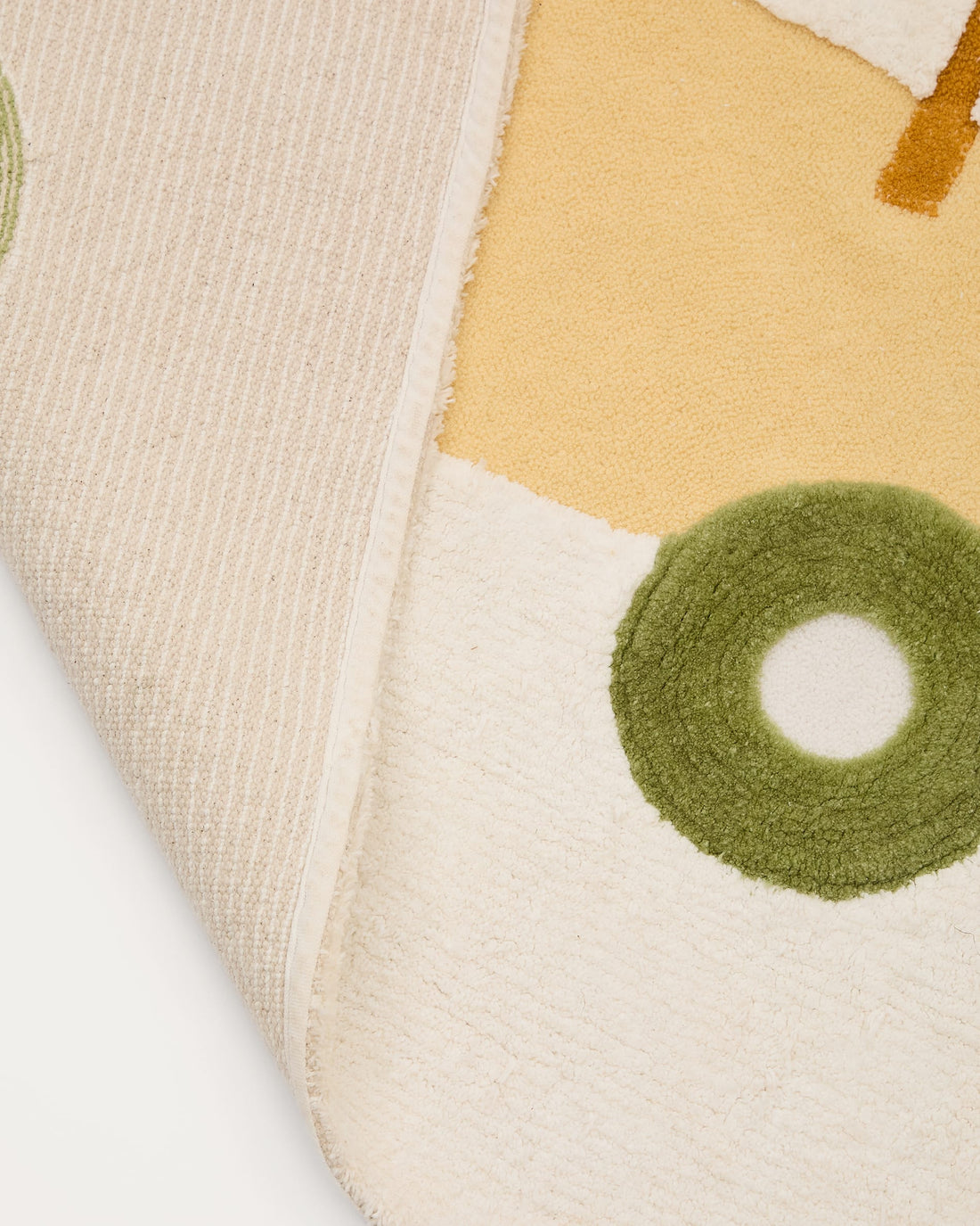 Tapis Pelayo beige – vue de détail texture